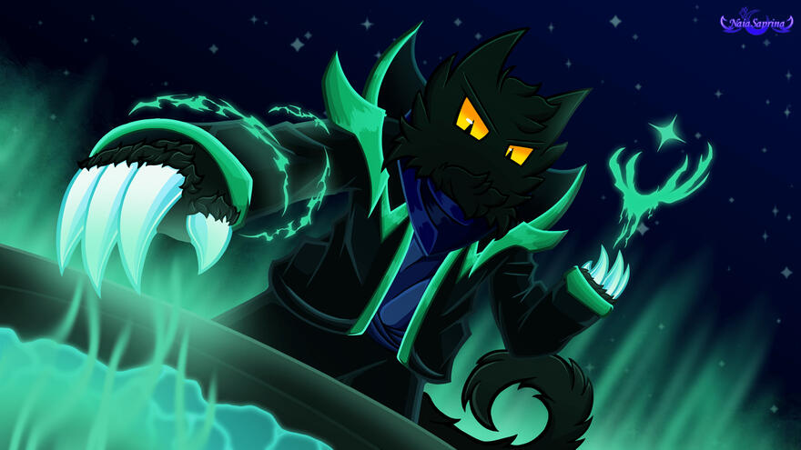 Evil Cat - The Madness of The Corruption (Splash Art)