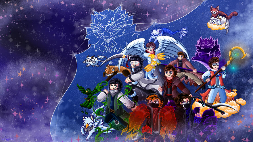 Morus and The Wild Knights (Illustration)